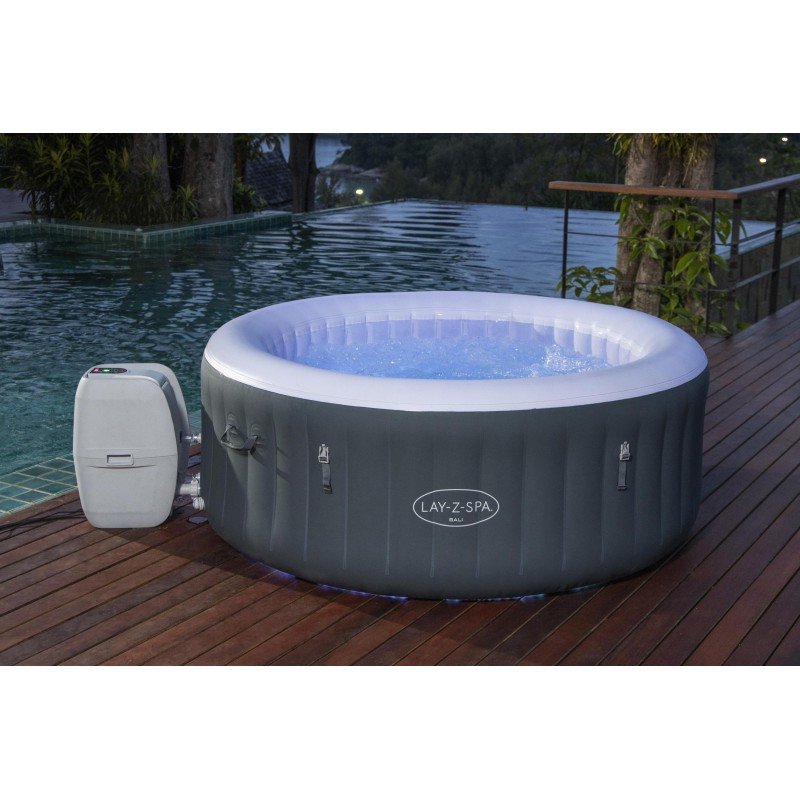 Piscina cu sistem de hidromasaj Bestway LAY-Z-SPA